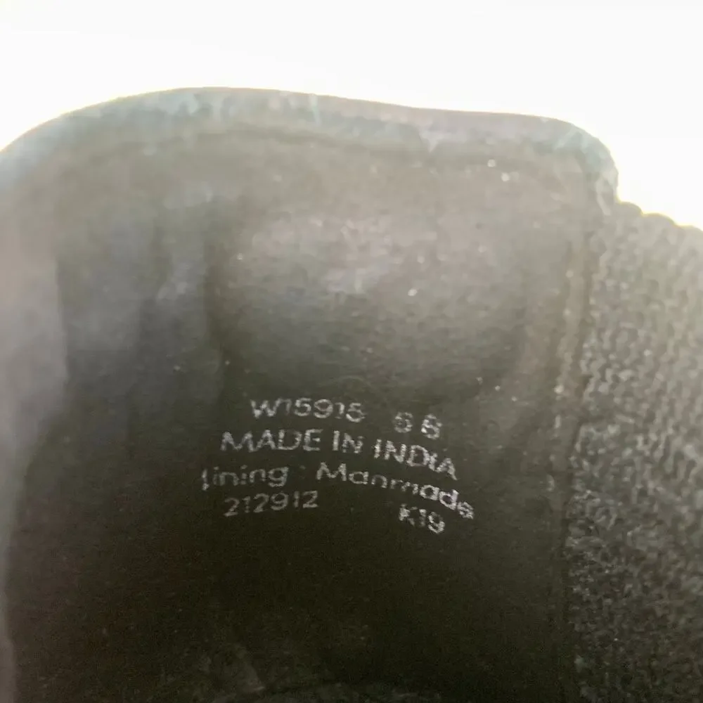 Cole Haan Pinch Main Classic Espadrille Flats Womens 6B Black Slip On Mesh